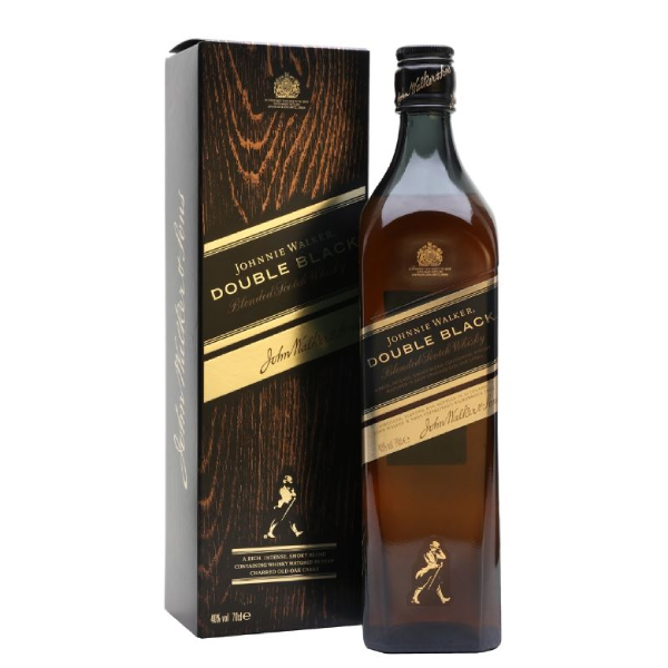 Whisky Johnnie Walker Double Blackest Cartón 70 Cl