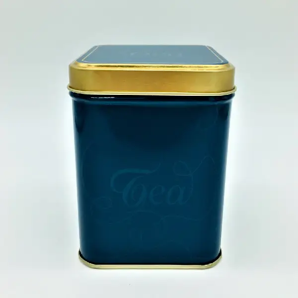 Lata Cuadrada 100 G Tea Azul