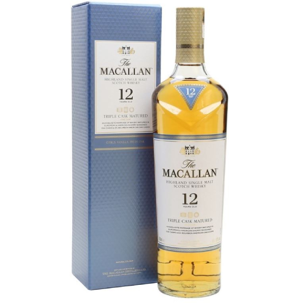 Whisky Macallan 12 Años Triple cask