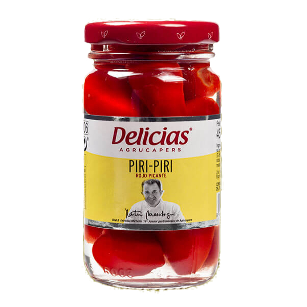 Piri Piri Rojo Picante Delicias 90G